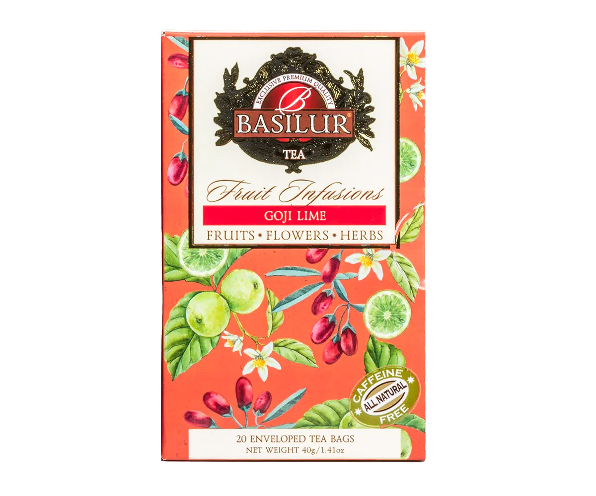 Basilur Magic Fruits Goji Lime frugtte 20 breve sød-sur
