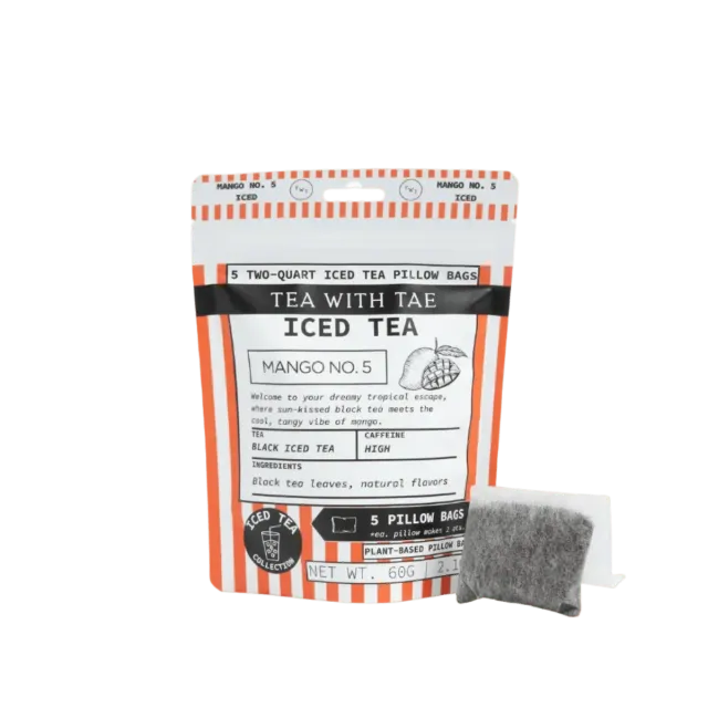 Tea with Tae Mango No. 5 sort iste 10 breve mango