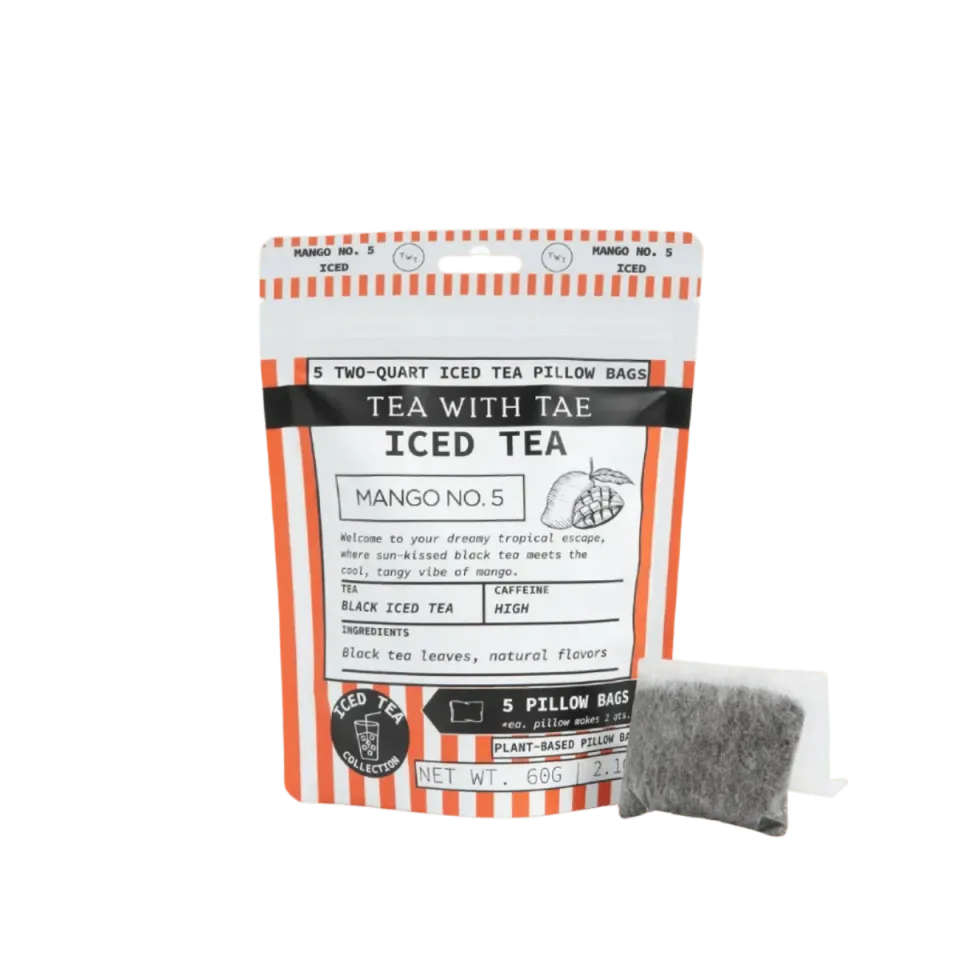 Tea with Tae Mango No.5 sort iste 5 breve mango