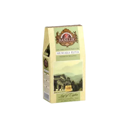 Basilur Leaf of Ceylon Nuwara Eliya løs te 100g mild