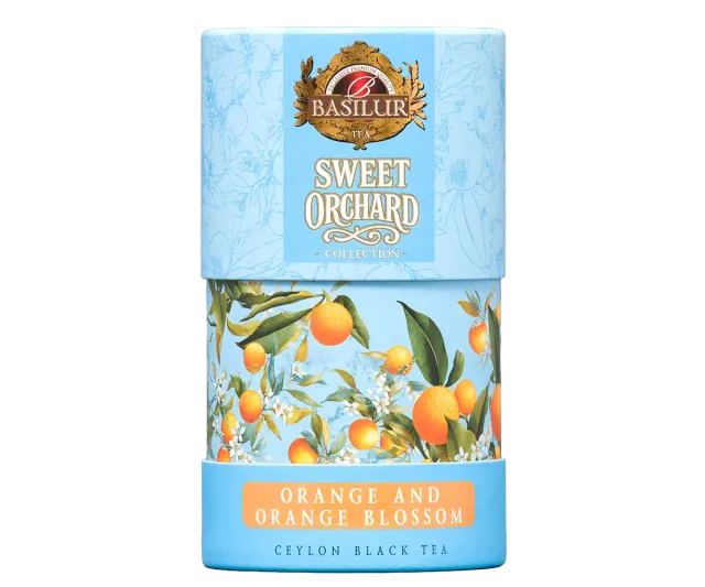 Basilur Sweet Orchard Orange sort te 75g appelsinblomst