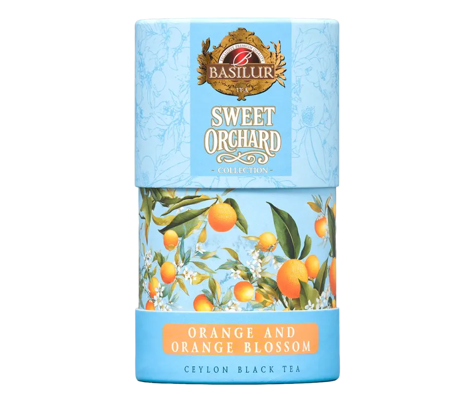 Basilur Sweet Orchard Orange sort te 75g appelsinblomst