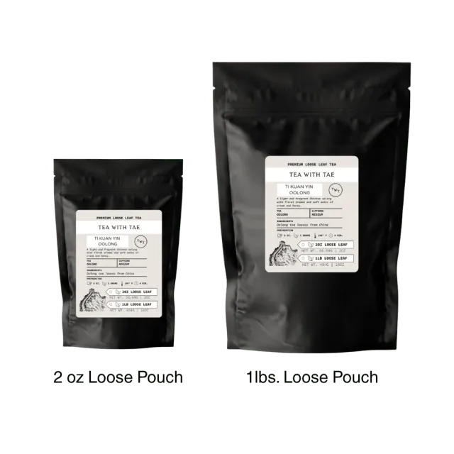 Tea with Tae Ti Kuan Yin oolong løs te 57g mild