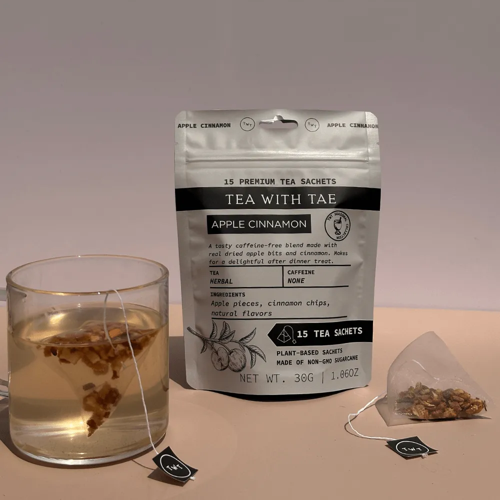 Tea with Tae Apple Cinnamon urtete 15 breve sød