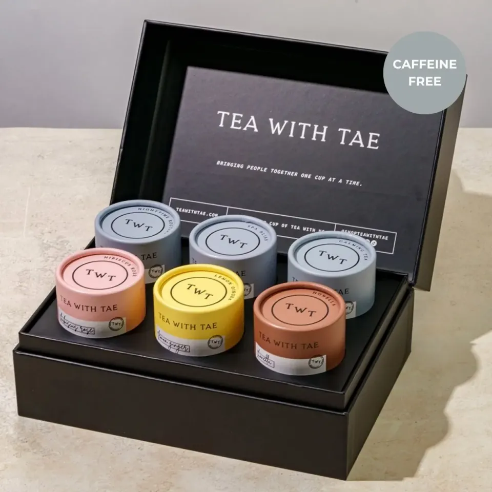 Tea with Tae Bento Box koffeinfri te 6-pak urtete gave