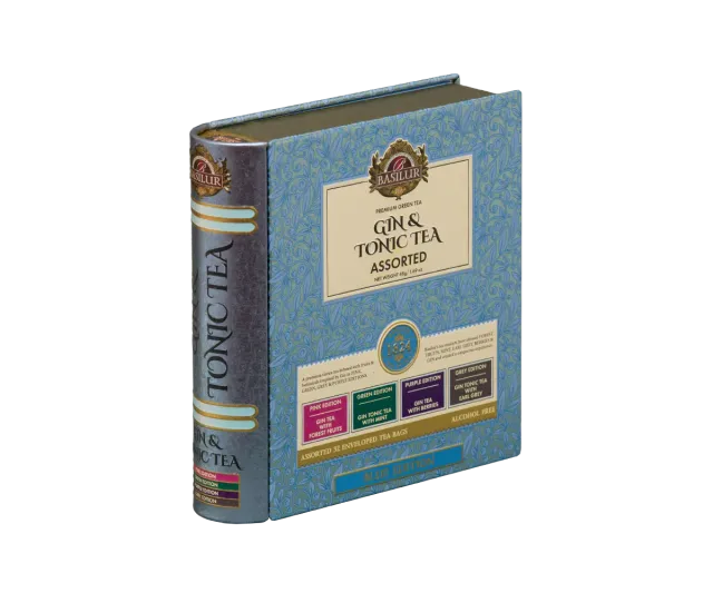 Basilur Gin Tonic brevte 32 stk blue 4 smage
