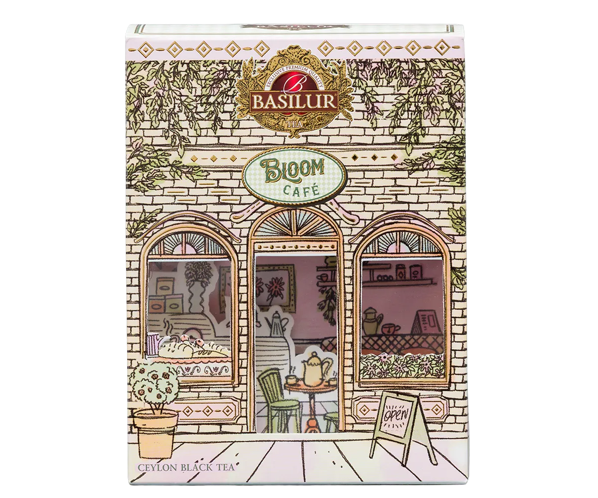 Basilur Bloom Café Zesty Twist sort te 75g ingefær