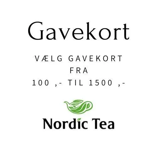 Nordic Tea Gavekort gavekort 100 kr print selv