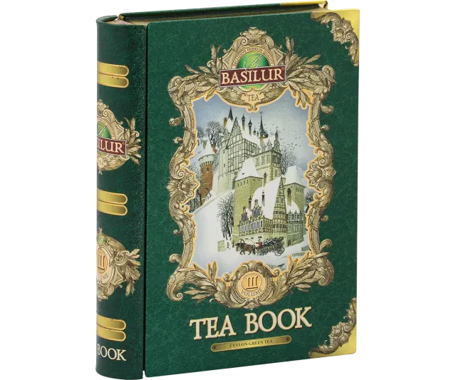 Basilur Tea Book III Fruity grøn te 100g jordbær
