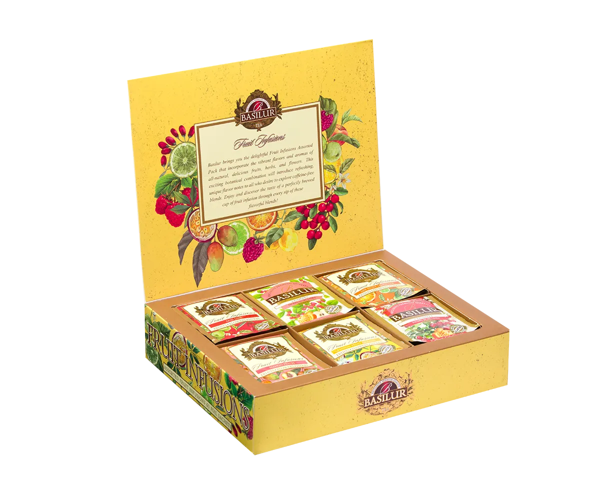 Basilur Fruit Infusions Vol. III frugtte 60 breve