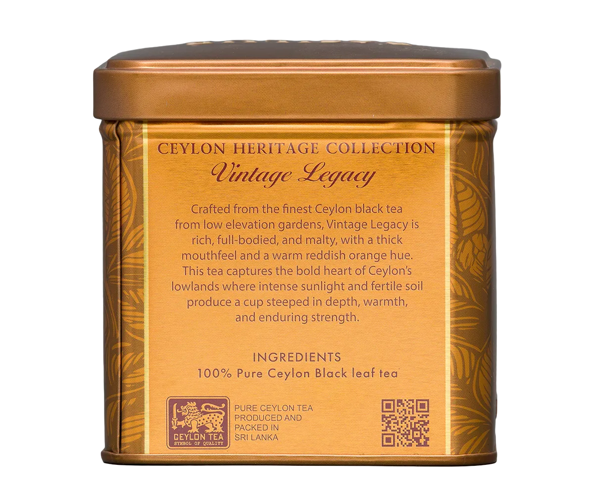 Basilur Ceylon Heritage Vintage Legacy te 50g løs malt
