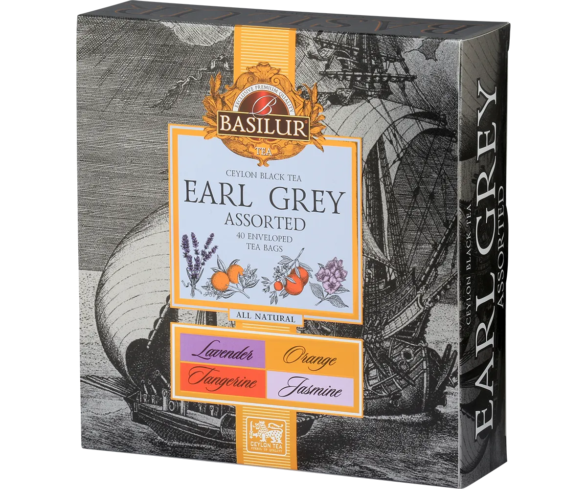 Basilur Earl Grey Collection 4 smage 40 breve