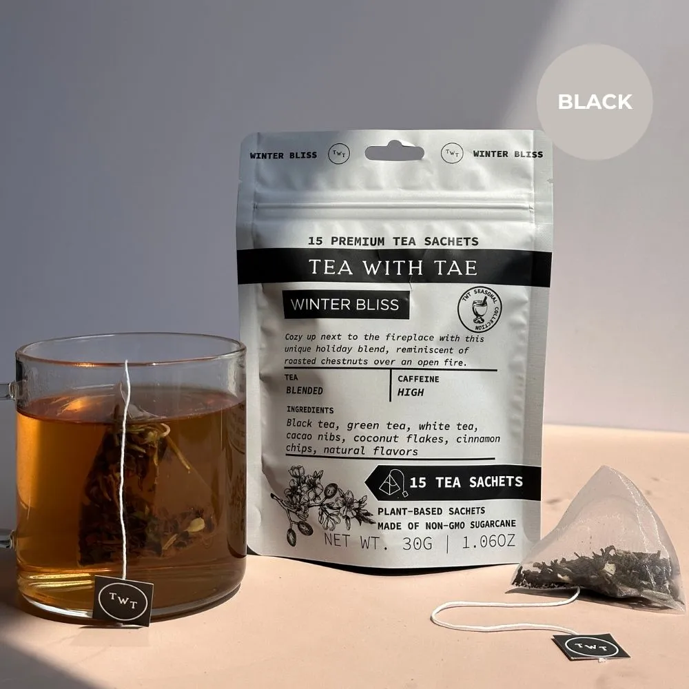 Tea with Tae Winter Bliss te 30 breve chokolade