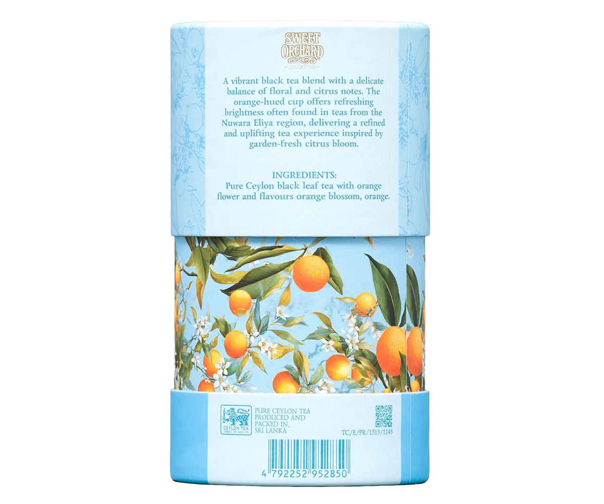 Basilur Sweet Orchard Orange sort te 75g appelsinblomst