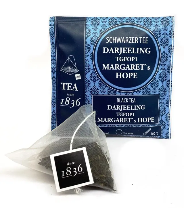 Nordic Tea Margarets Hope Darjeeling tebrev 1 stk sort