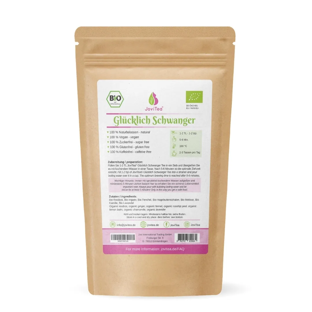 JoviTea Glücklich Schwanger øko urtete til gravide