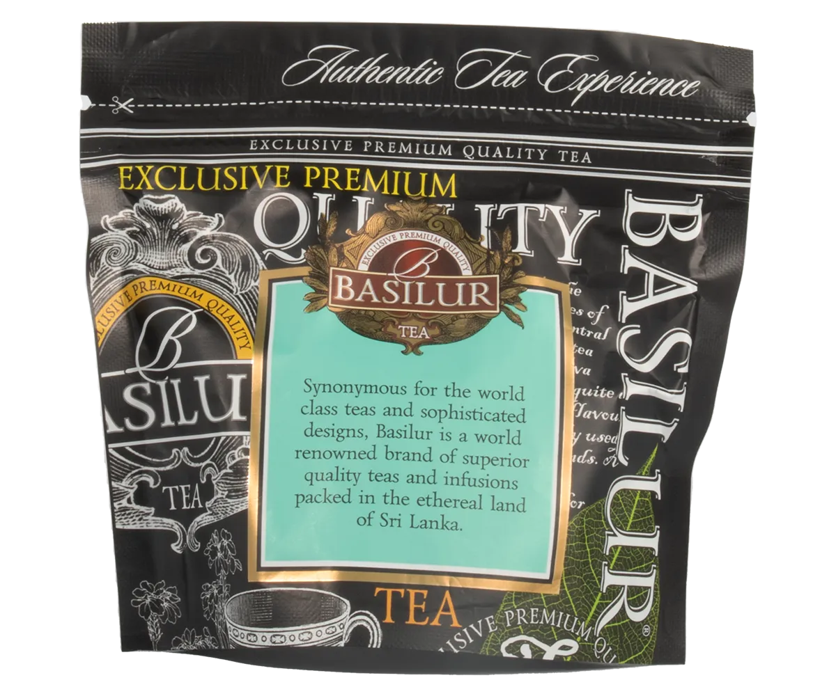 Basilur Tea Story Holiday sort te 40g løs appelsin kanel