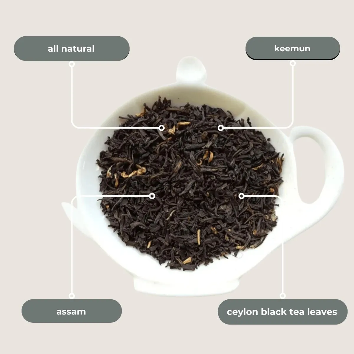 Tea with Tae English Breakfast sort te 5 breve kraftig