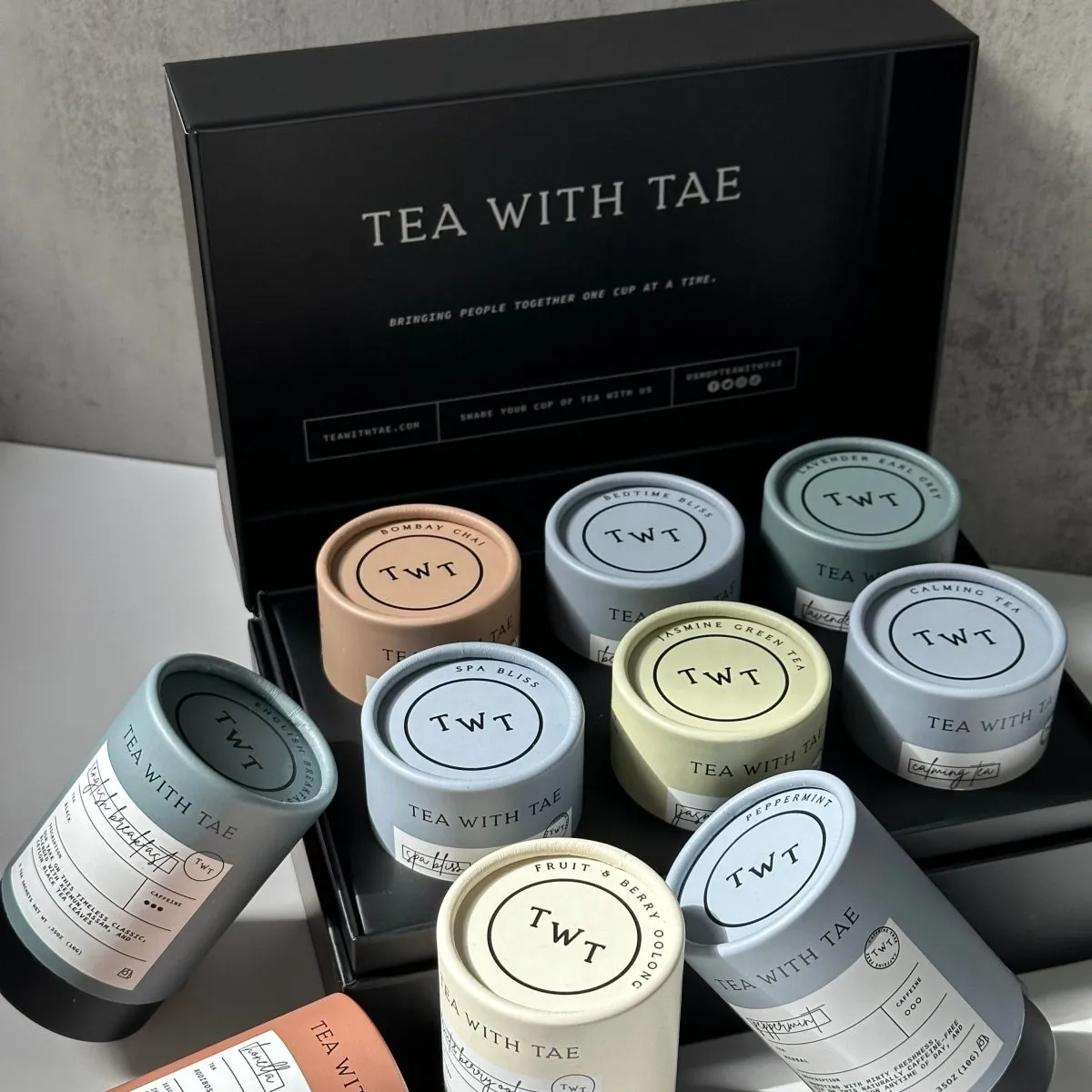 Tea with Tae Bento Box Build Your Own te gaveæske 30 breve