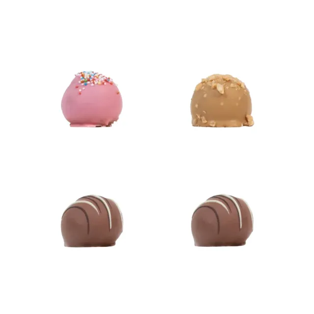 Nordic Tea Truffle Box trøfler 4 stk karamel nougat