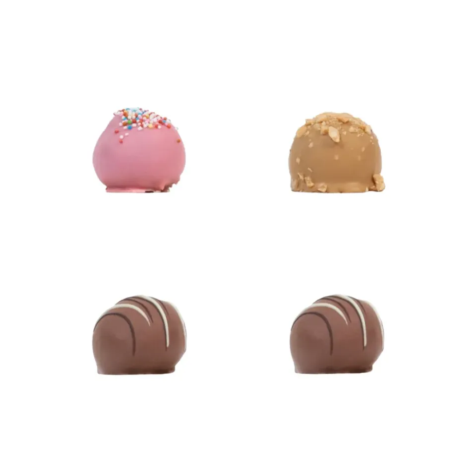 Nordic Tea Truffle Box trøfler 4 stk karamel nougat