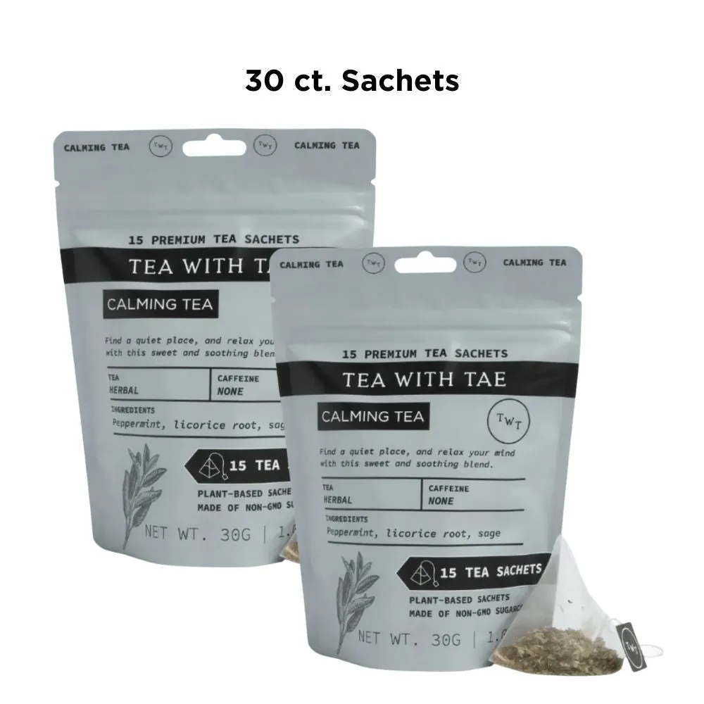 Tea with Tae Calming urtete 90 breve koffeinfri