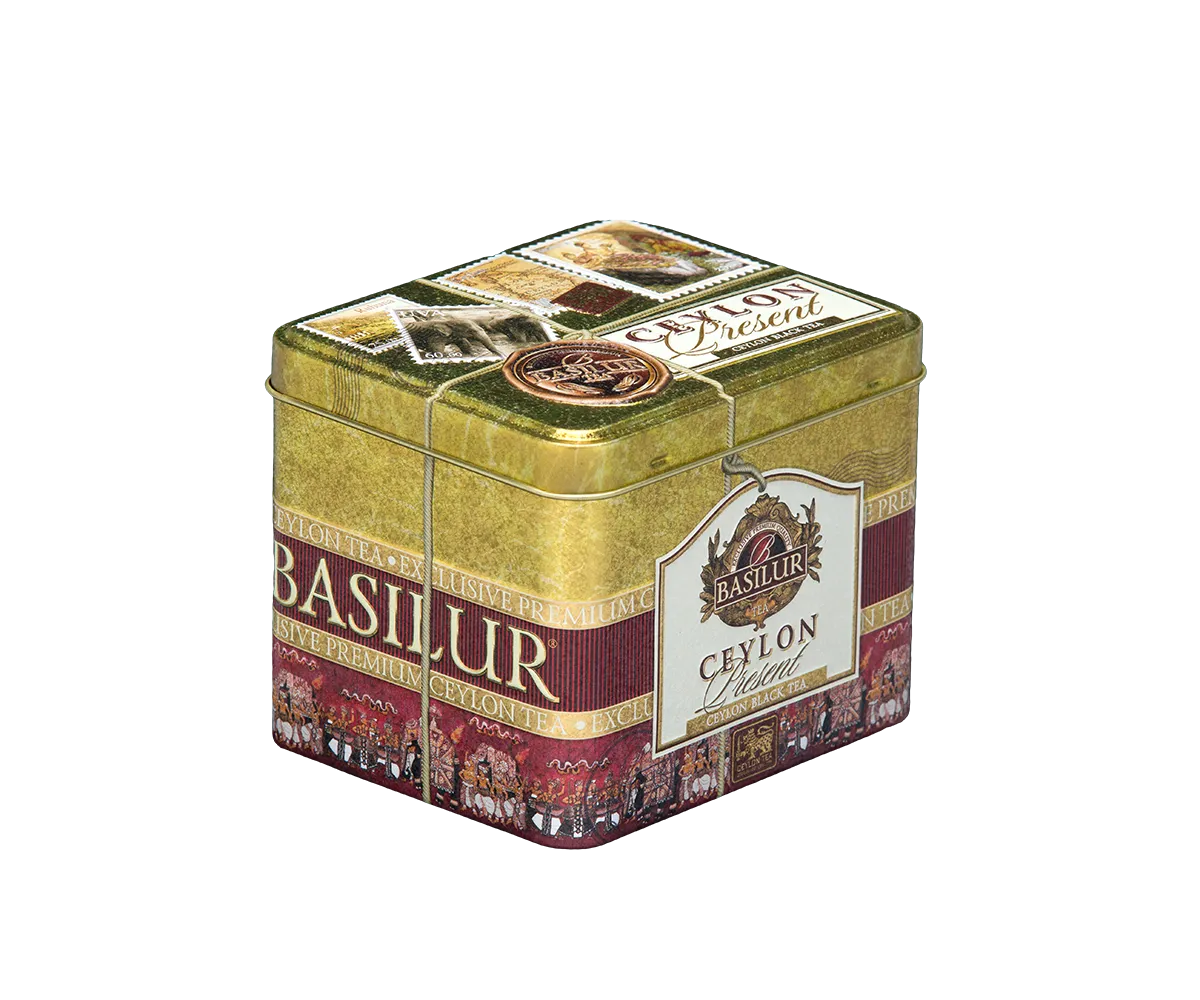 Basilur Present Ceylon Pure sort te 100g løsblad
