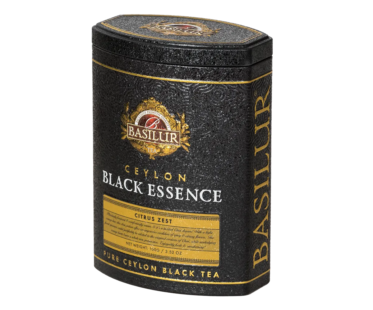 Basilur Black Essence Citrus Zest sort te 100g