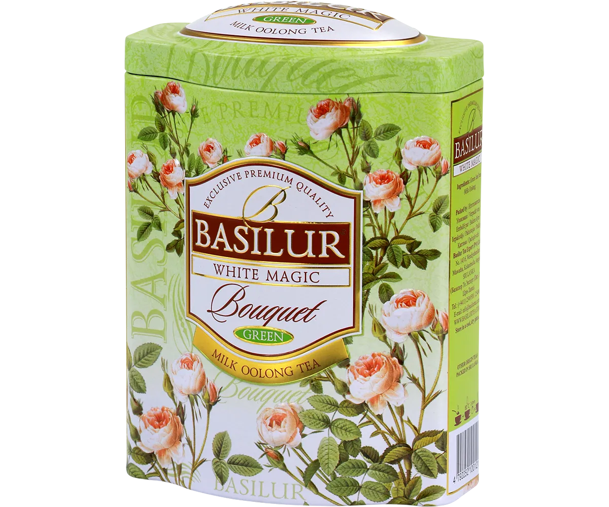 Basilur Bouquet White Magic oolong te 100g mælke