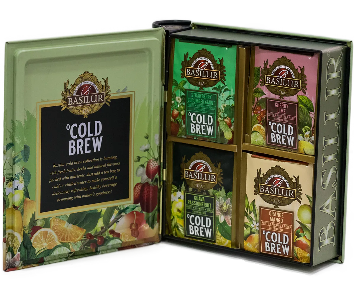 Basilur Cold Brew frugtte 32 breve 4 smage