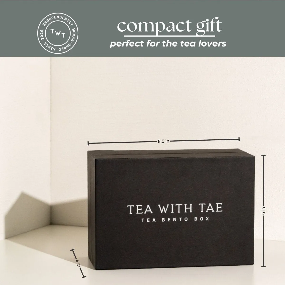 Tea with Tae Bestsellers Bento Box te 6-pak sort te gave