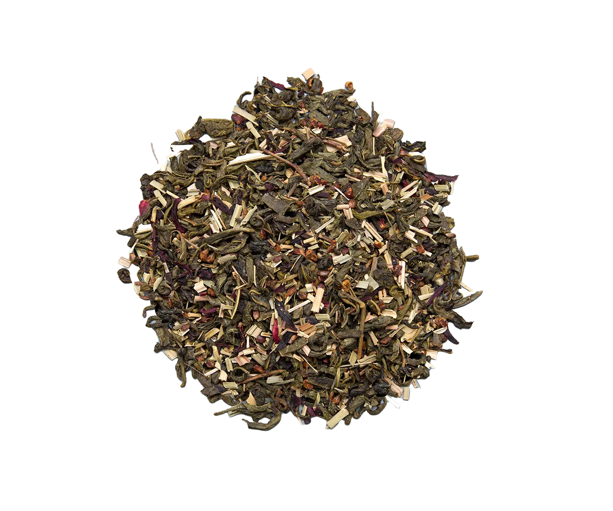 Basilur Gin Tea Pink Edition grøn te 75g gin tonic