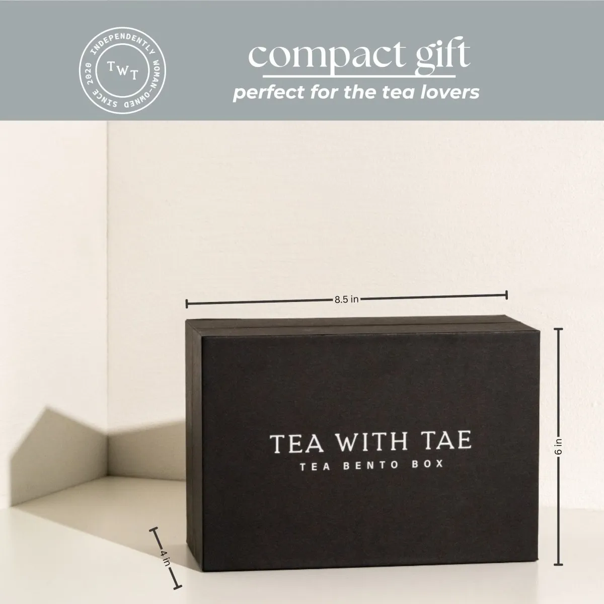 Tea with Tae Bento Box koffeinfri te 6-pak urtete gave
