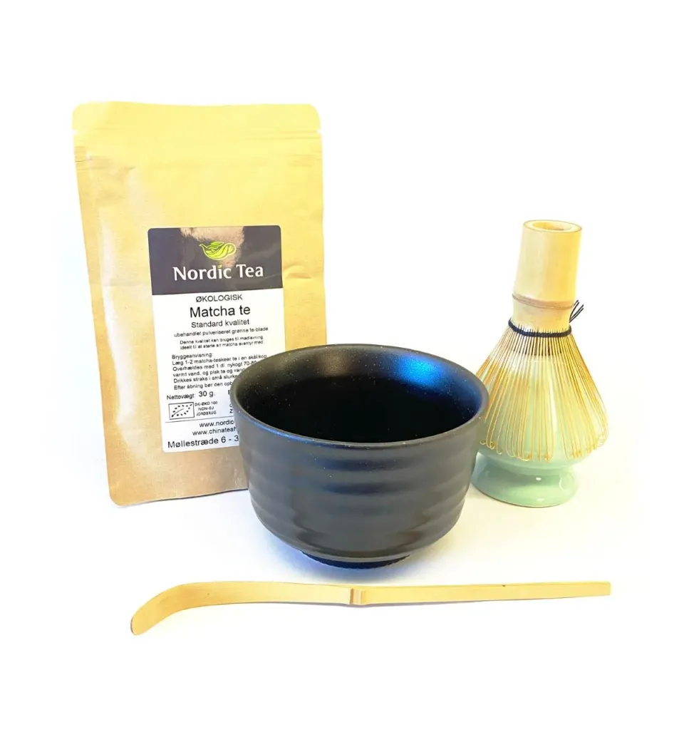 Nordic Tea Matcha te sæt Standard hvid skål