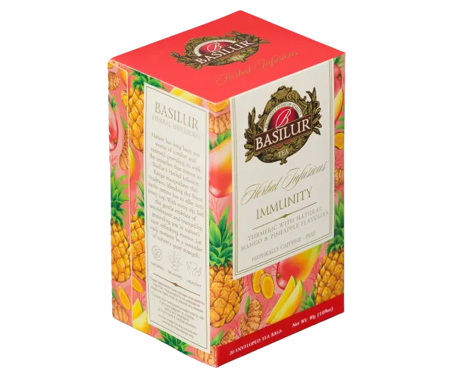 Basilur Immunity urtete 20 breve mango mild