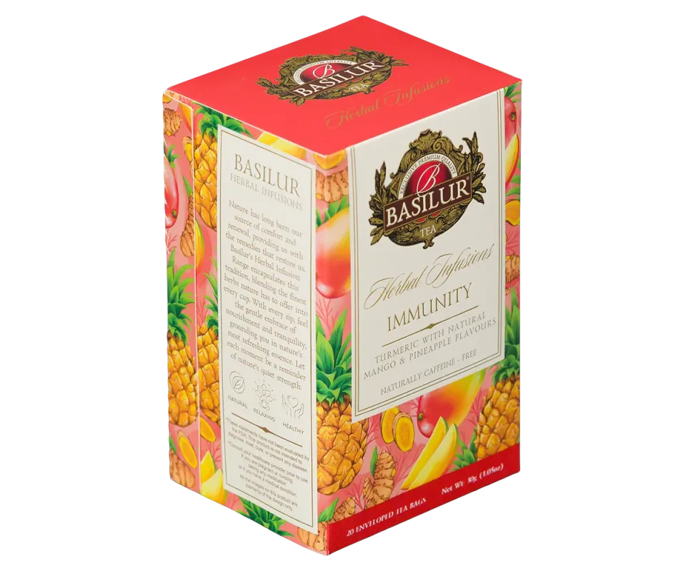 Basilur Immunity urtete 20 breve mango mild