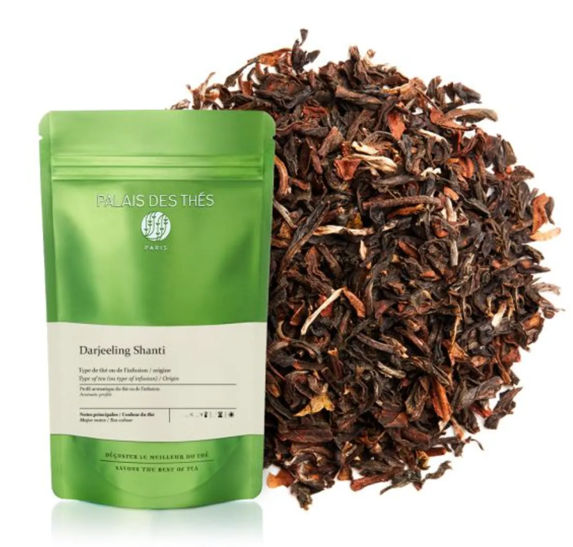 Palais des Thés Darjeeling Shanti sort te pose 100 g blomst