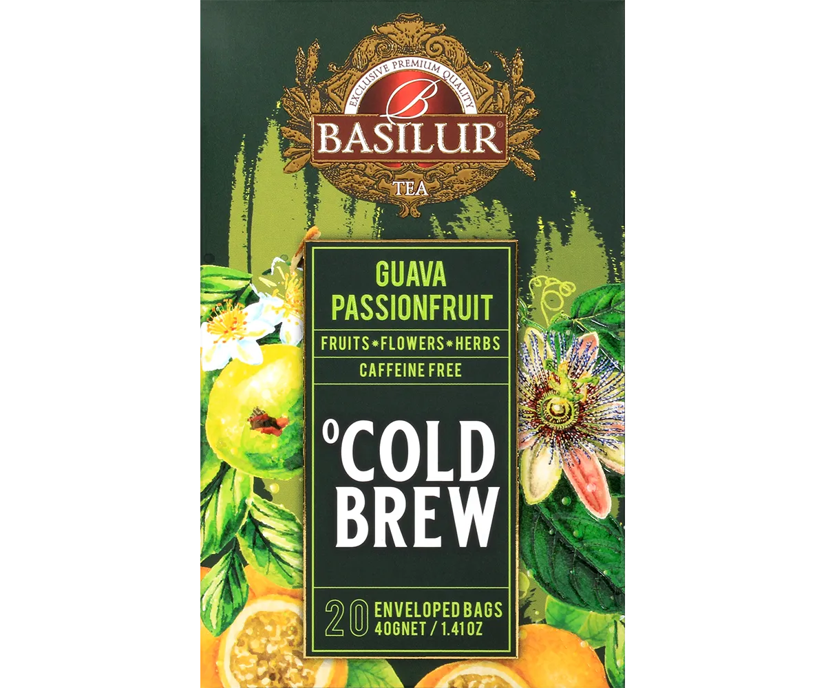 Basilur Cold Brew Guava Passionfruit iste 20 breve guava