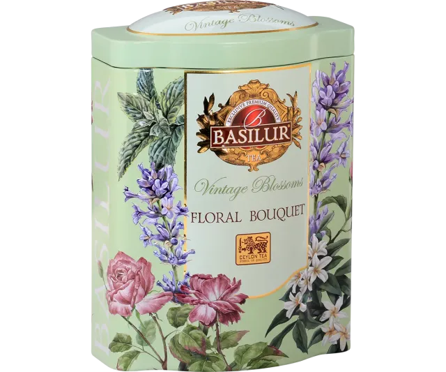 Basilur Vintage Blossoms grøn te 100g blomst