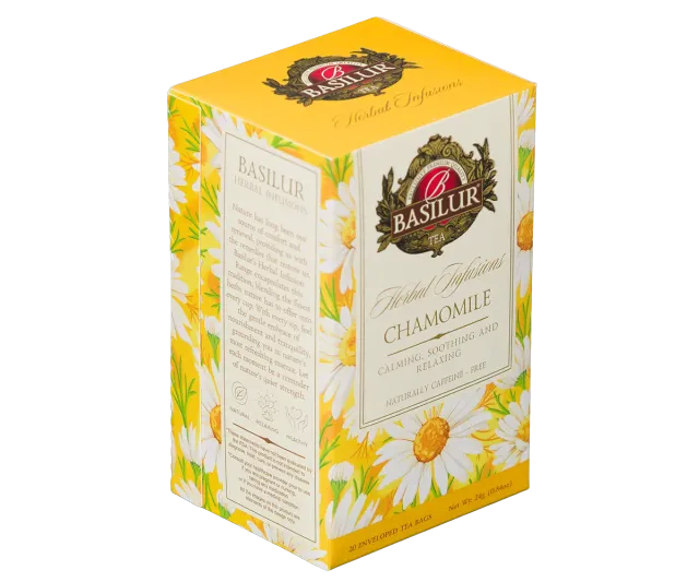 Basilur Herbal Infusions Kamille urtete 20 breve blomstret