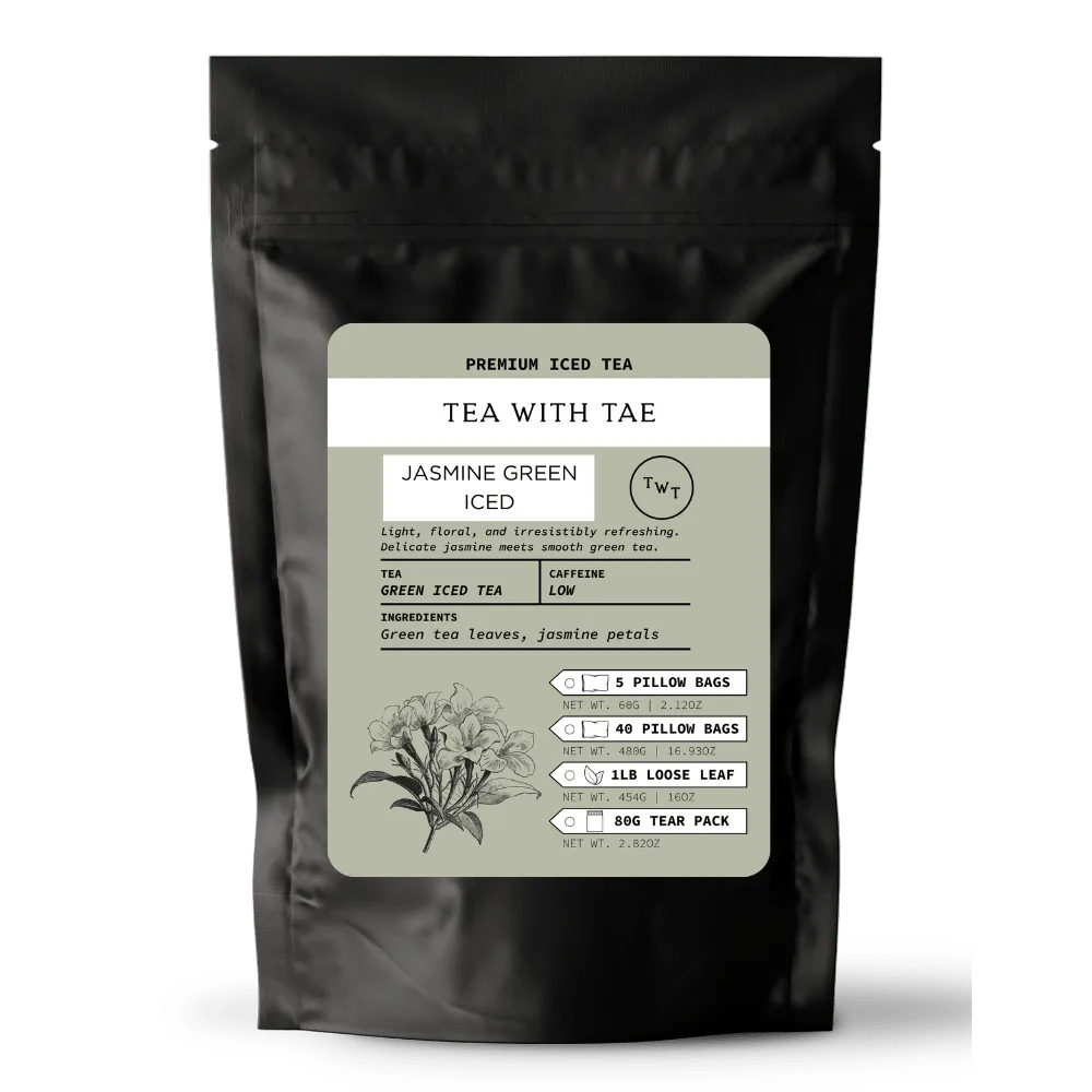 Tea with Tae Classic Black iste løs te 85g kraftig