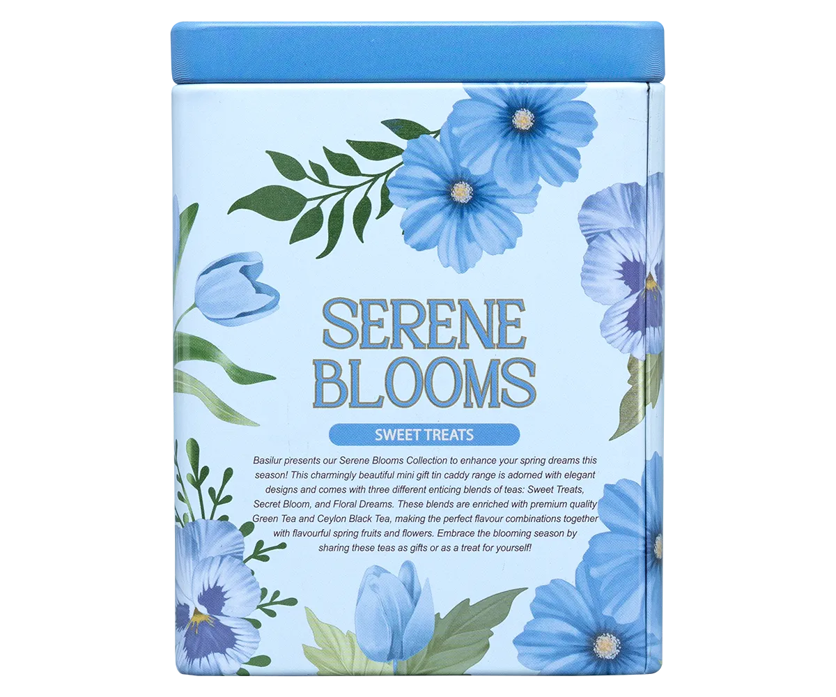 Basilur Serene Blooms Sweet Treats løs te 75 g blomstret