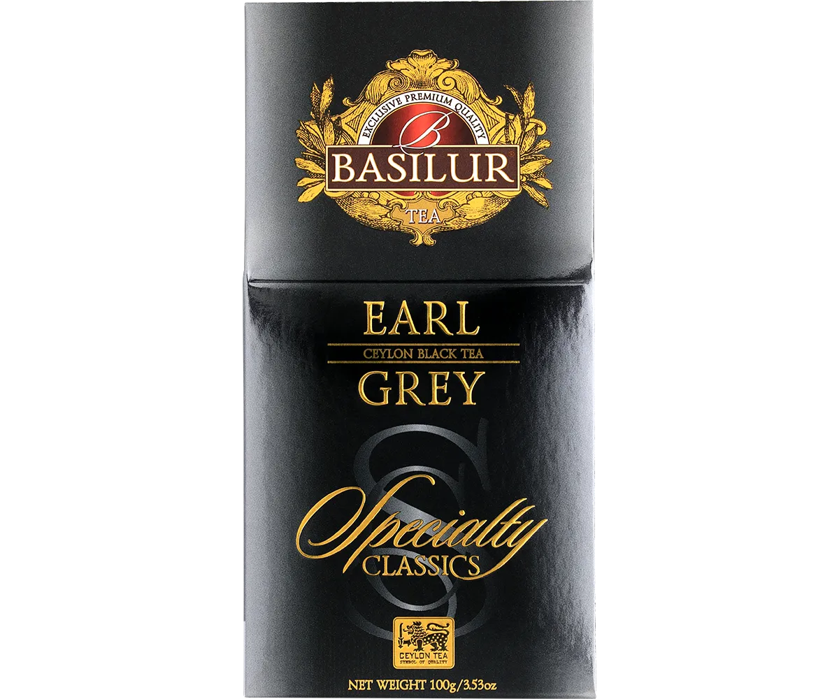 Basilur Specialty Classics Earl Grey løs te 100g bergamot
