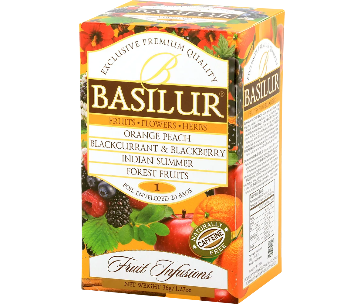 Basilur Fruit Infusions Vol. I frugtte 25 breve