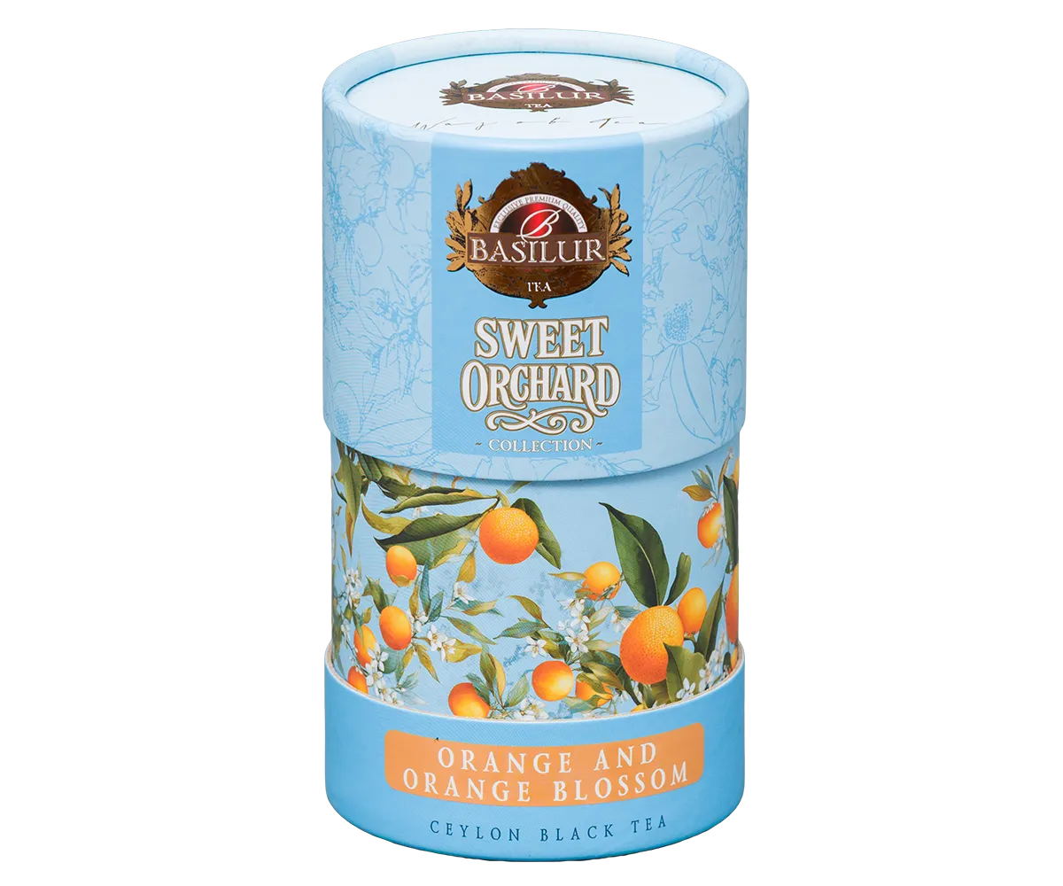 Basilur Sweet Orchard Orange sort te 75g appelsinblomst
