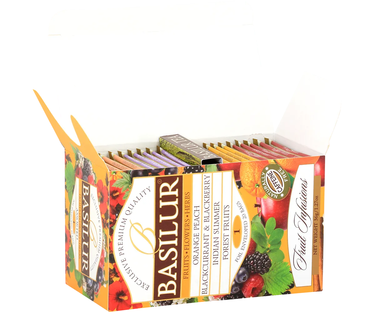 Basilur Fruit Infusions Vol. I frugtte 25 breve