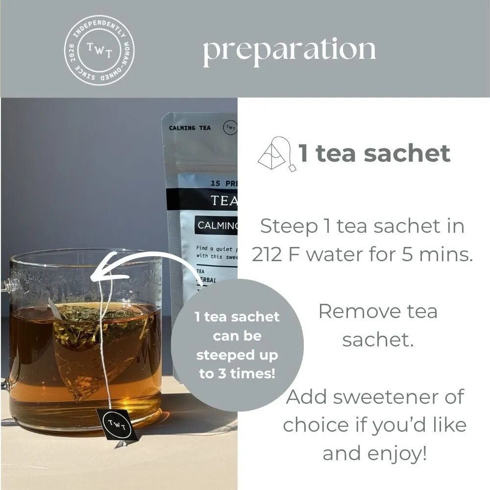 Tea with Tae Calming urtete 90 breve koffeinfri