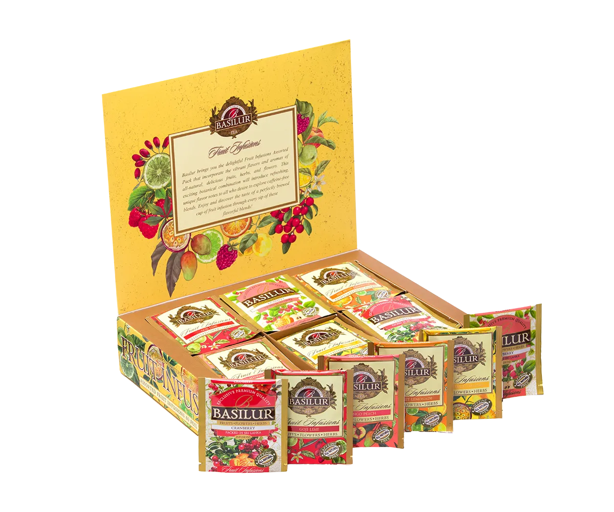 Basilur Fruit Infusions Vol. III frugtte 60 breve