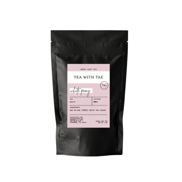 Tea with Tae White Peony 60-ct. Pouch hvid te 60 breve