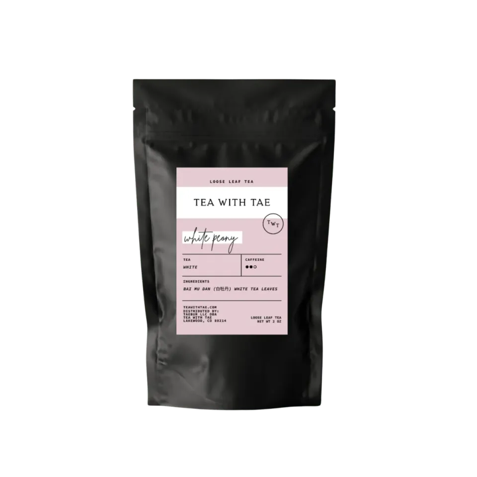 Tea with Tae White Peony 60-ct. Pouch hvid te 60 breve